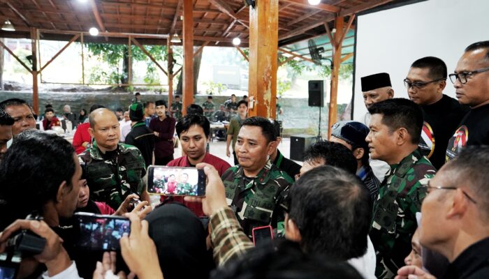 Wujudkan Pemilu 2024 Aman dan Damai, Pangdam XIV/Hsn Gelar Silaturahmi Bersama Awak Media, Ormas, BEM serta Tokoh Pemuda se-Kota Makassar