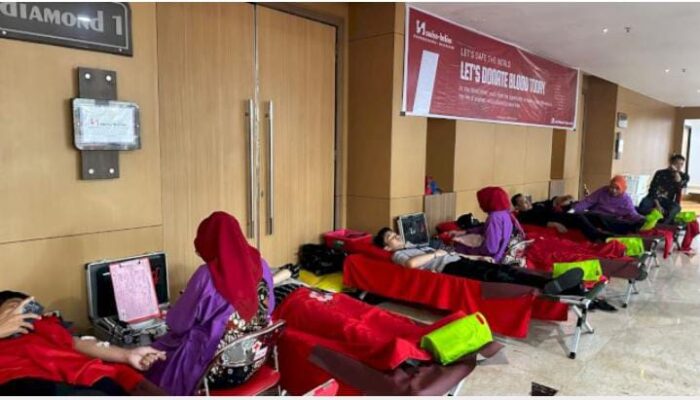 Swiss-Belinn Panakkukang Makassar Gelar Donor Darah, Kumpulkan 136 Kantong Darah