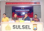 Polda Sulsel Gelar Konferensi Pers  Penanganan Kasus Penggelapan dalam Jabatan Di UMI