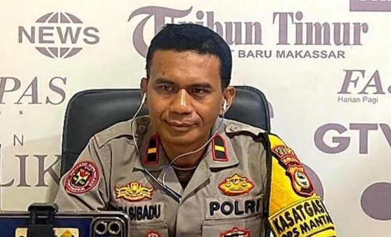 Plt Kasi Humas Polres Gowa IPDA Udin Sibadu