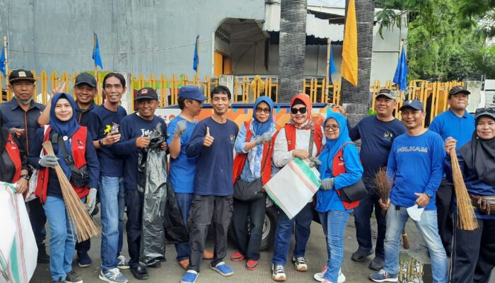 Pengurus DPD PIM Mengikuti Aksi Bersih Negeri Serentak Bersama KLHK RI