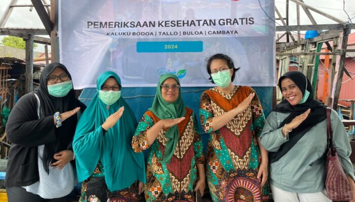 Pelindo Group di Wilayah Kerja Makassar Gelar Pemeriksaan Gratis Bagi Warga Cambaya