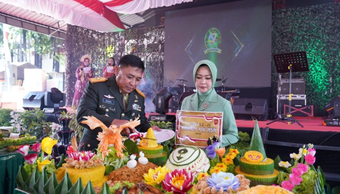 Kodam XIV/Hasanuddin Gelar Syukuran Di Hari Puncak Perayakan HUT ke-67 Tahun 2024