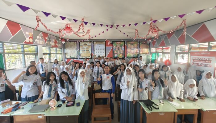 Siswa SMA dan SMK 1 Kendari Antusias Ikuti Edukasi Safety Riding Astra Motor Sulawesi Selatan