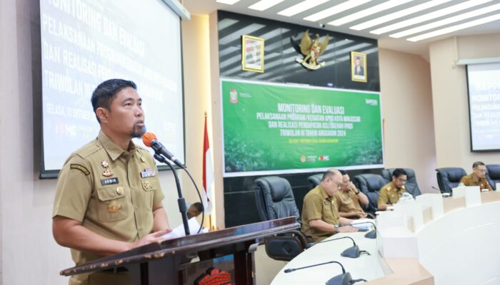 Pjs Wali Kota Makassar Arwin Azis Tekankan OPD Mengedepankan Prinsip Kehati-hatian di Serapan APBD