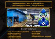 PDAM Kota Makassar Akan Menguras Treatment di IPA 3 Antang.Ini Daerah yang Terdampak