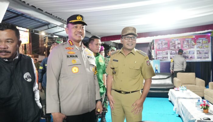 Pastikan Wilayah Kondusif Jelang Pergantian Tahun, Danny Bersama Forkopimda Pantau Posko Pengamanan