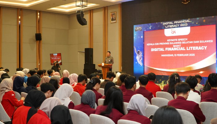 PELAKSANAAN DIGITAL FINANCIAL LITERACY OJK UNTUK MENINGKATKAN LITERASI MASYARAKAT KHUSUSNYA MAHASISWA MAKASSAR TERKAIT PERAN INOVASI TEKNOLOGI SEKTOR KEUANGAN (ITSK) DALAM MENDUKUNG PERTUMBUHAN EKONOMI DIGITAL YANG INKLUSIF DAN BERKELANJUTAN