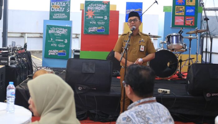 Pj Sekda Makassar Irwan Adnan Buka Event Ngabuburit di Atas Kota