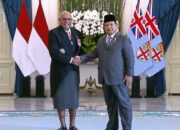 Presiden Prabowo Sambut Resmi PM Fiji Sitiveni Rabuka di Istana Merdeka
