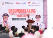 Perkuat Akses Makassar–Sinjai, Gubernur Sulsel Ground Breaking Paket 5 di Poros Tanabatue–Palattae Bone
